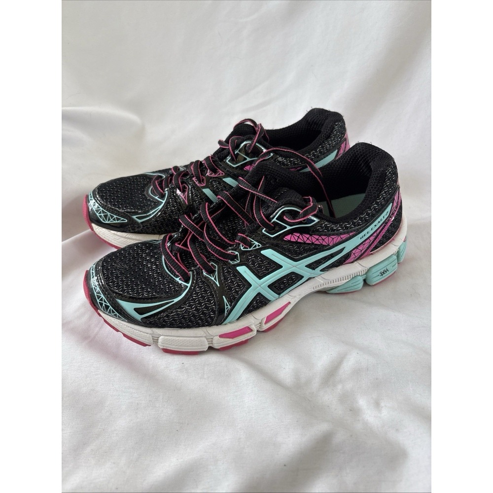 ASICS Gel‎ Exalt 2 T4B6Q Womens 7 Athletic Running Training Shoes pink Aqua